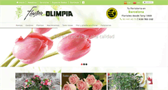 Desktop Screenshot of floristeriaolimpia.com